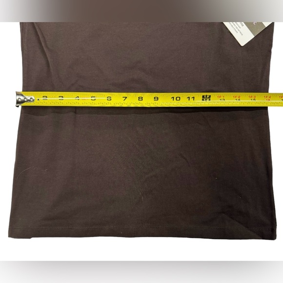 2 pack XL size Merona NWT tank tops. One brown, one white, adjustable straps. - Picture 6 of 11